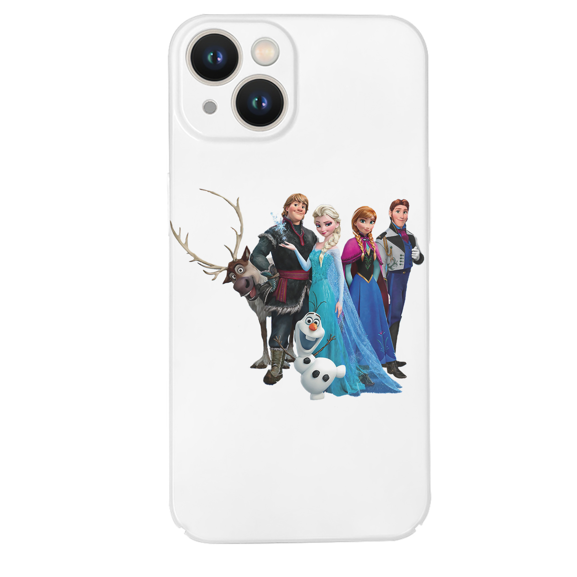 （画像用） アナと雪の女王 アンナ エルサ Frozen Anna Elsa 【iPhone 14シリーズ対応】ハードケース